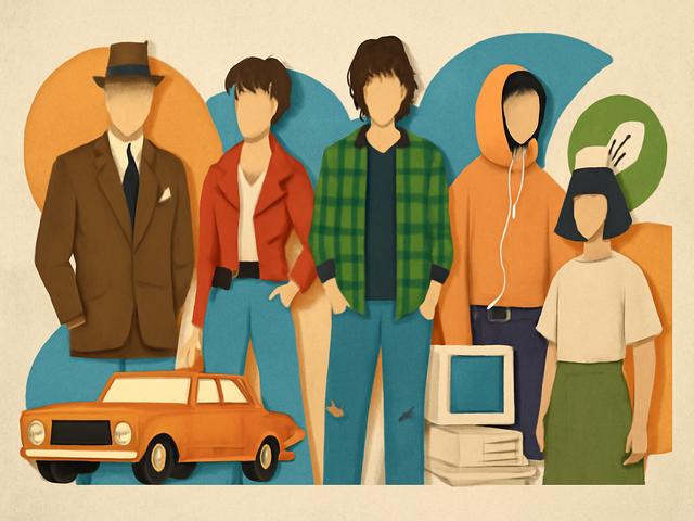 Comparing Closets Across Five Generations